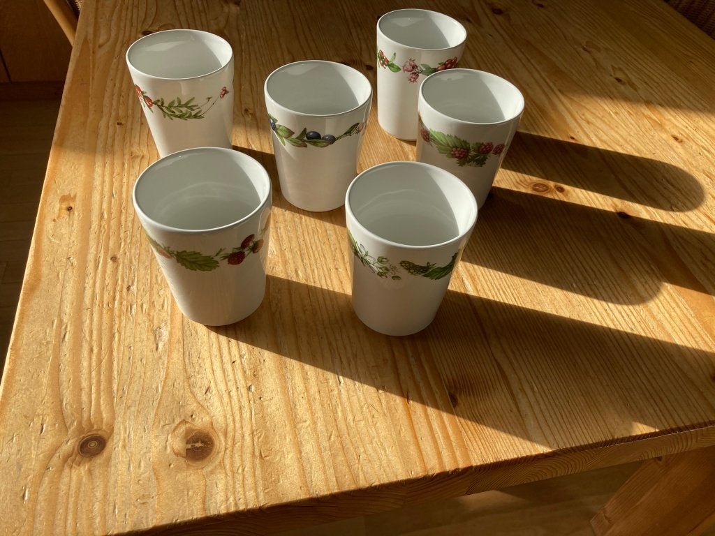 NW Drinkbekers Marjolein Bastin  6x, Huis en Inrichting, Keuken | Servies, Overige typen, Nieuw, Ophalen of Verzenden, Wedgwood
