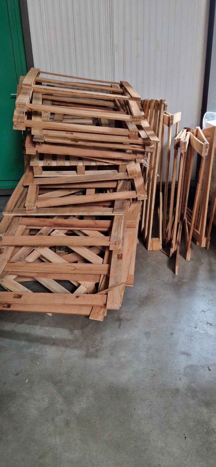 Houten kratten en pallets - Diverse maten, Doe-het-zelf en Verbouw, Ophalen, Gebruikt, Krat