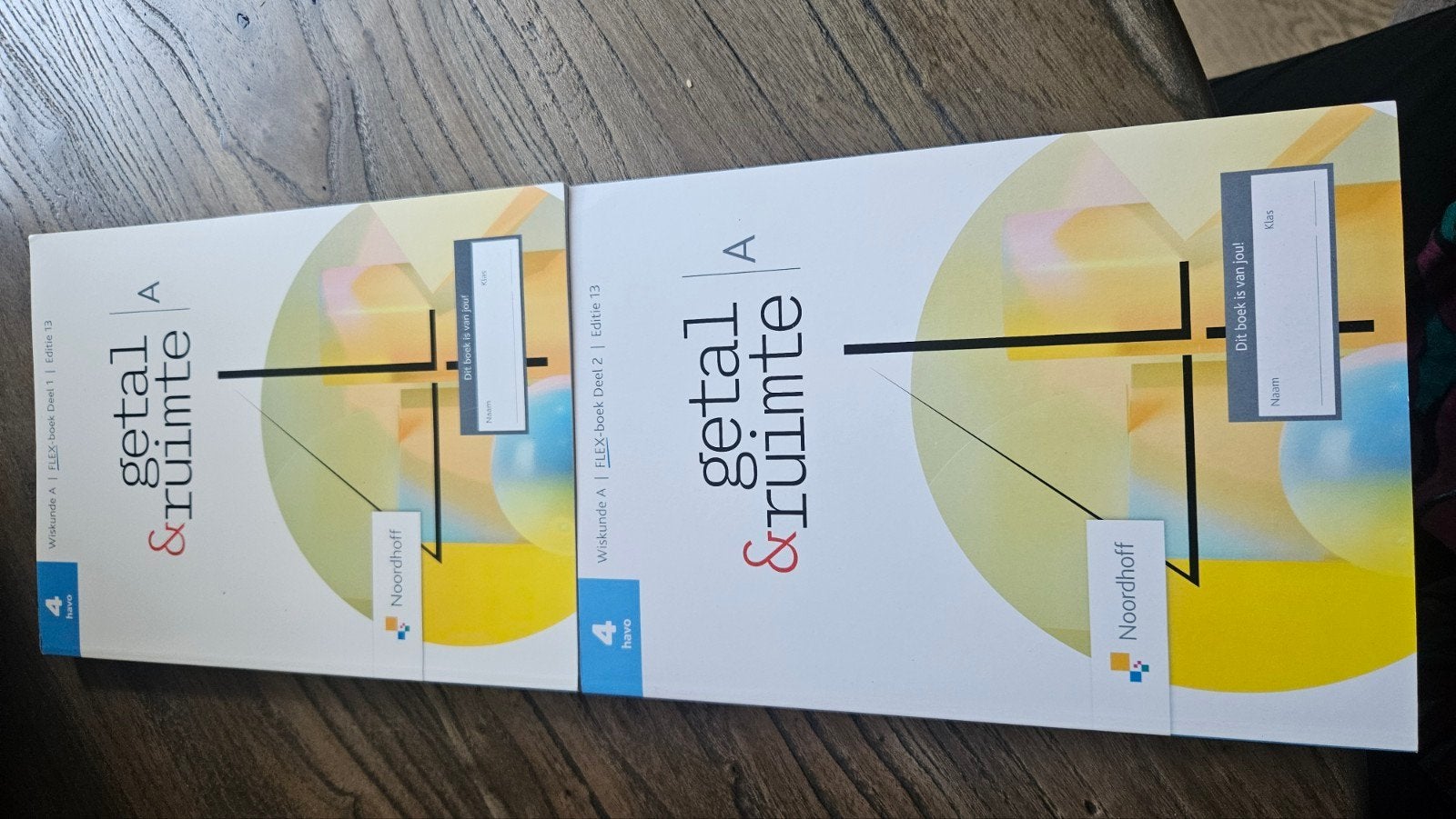 Getal en Ruimte Wiskunde A deel 1 & 2 - Nieuw, Boeken, Schoolboeken, Ophalen of Verzenden