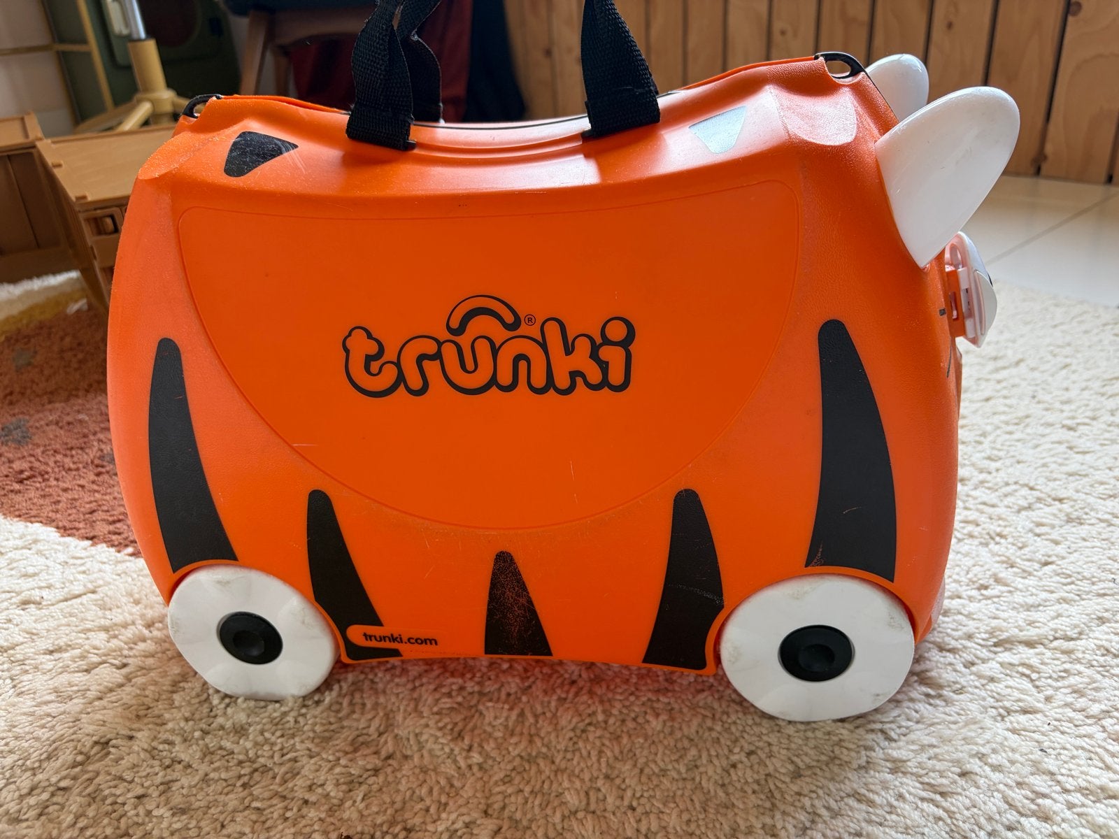 Trunki Kinderkoffer - Tijger, Ophalen, 40 tot 60 cm, Gebruikt, 20 tot 30 cm