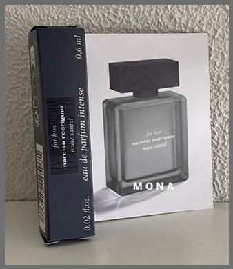 NarcisoRodriguez for Him Musc Santal parfum sample proefje, Sieraden, Tassen en Uiterlijk, Uiterlijk | Parfum, Verzenden, Nieuw