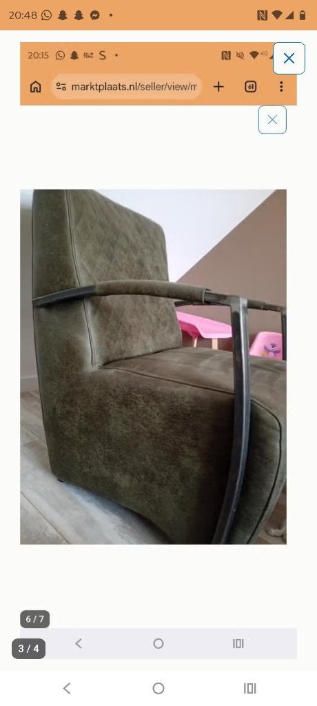 Stoelen, Ophalen, Zo goed als nieuw, Overige kleuren, Twee