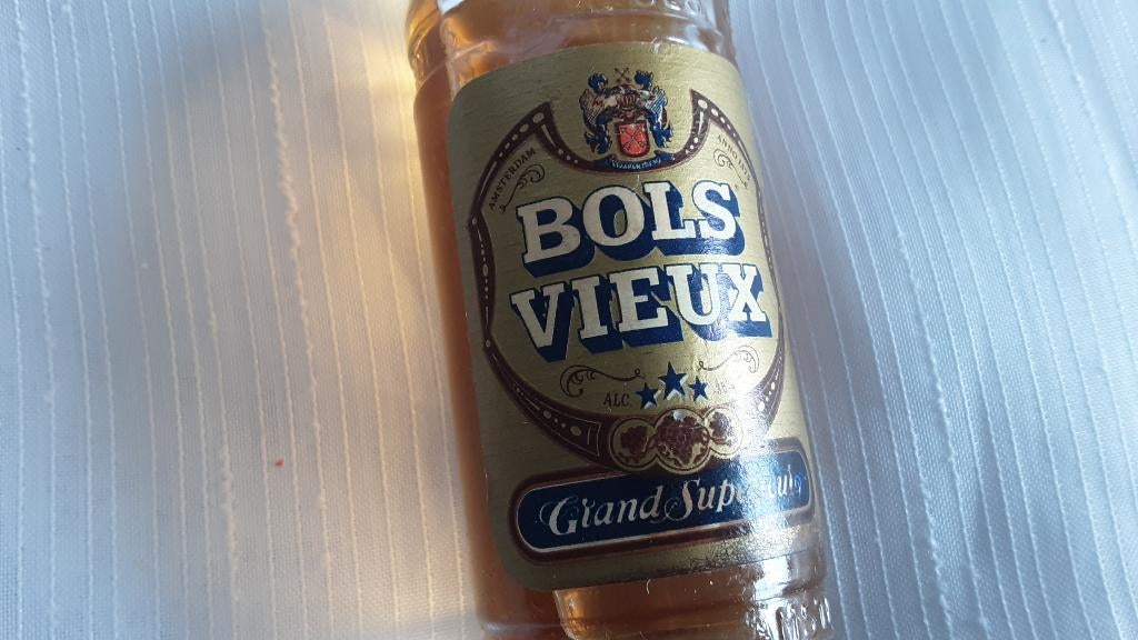 BOLS VIEUX JENEVER JENEVER klein flesje, miniatuur (nr. 2), Ophalen of Verzenden, Nieuw, Gebruiksvoorwerp