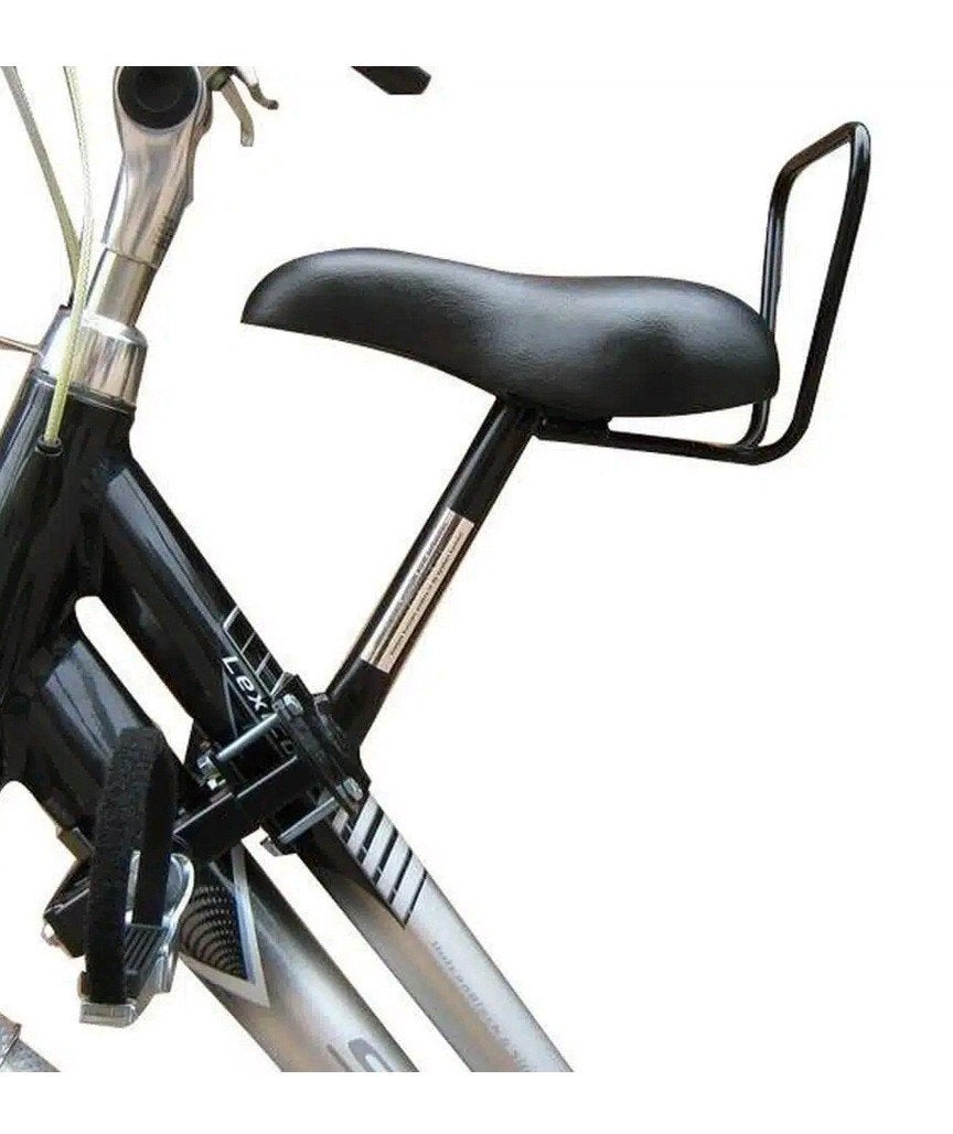 Zadeltje op stang damesfiets. Zeer goede staat., Fietsen en Brommers, Fietsaccessoires | Fietsstoeltjes, Ophalen of Verzenden