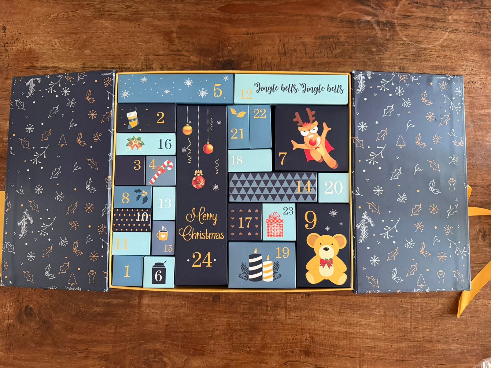 Lege adventskalender om zelf te vullen, Diversen, Kerst, Ophalen of Verzenden, Nieuw