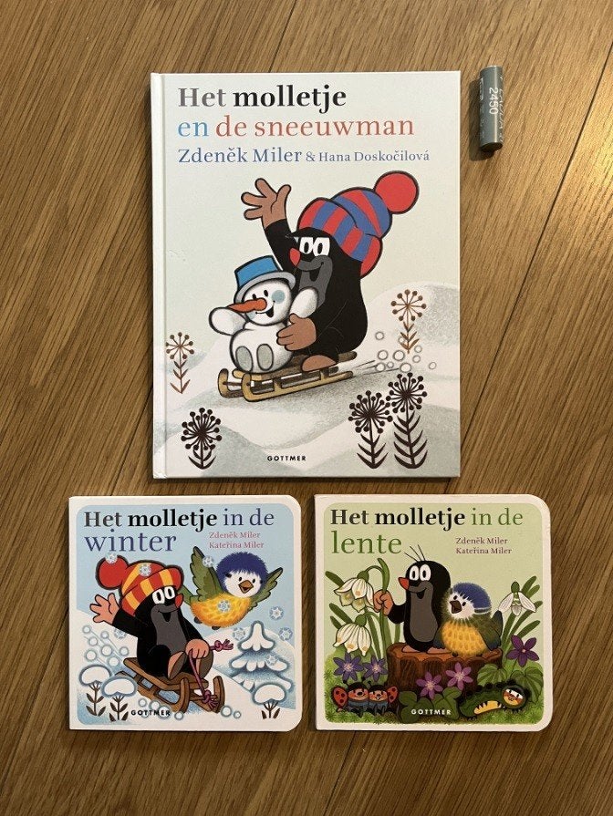 Zdenek Miler Het molletje en de sneeuwman In de winter lente, Ophalen of Verzenden, Zo goed als nieuw