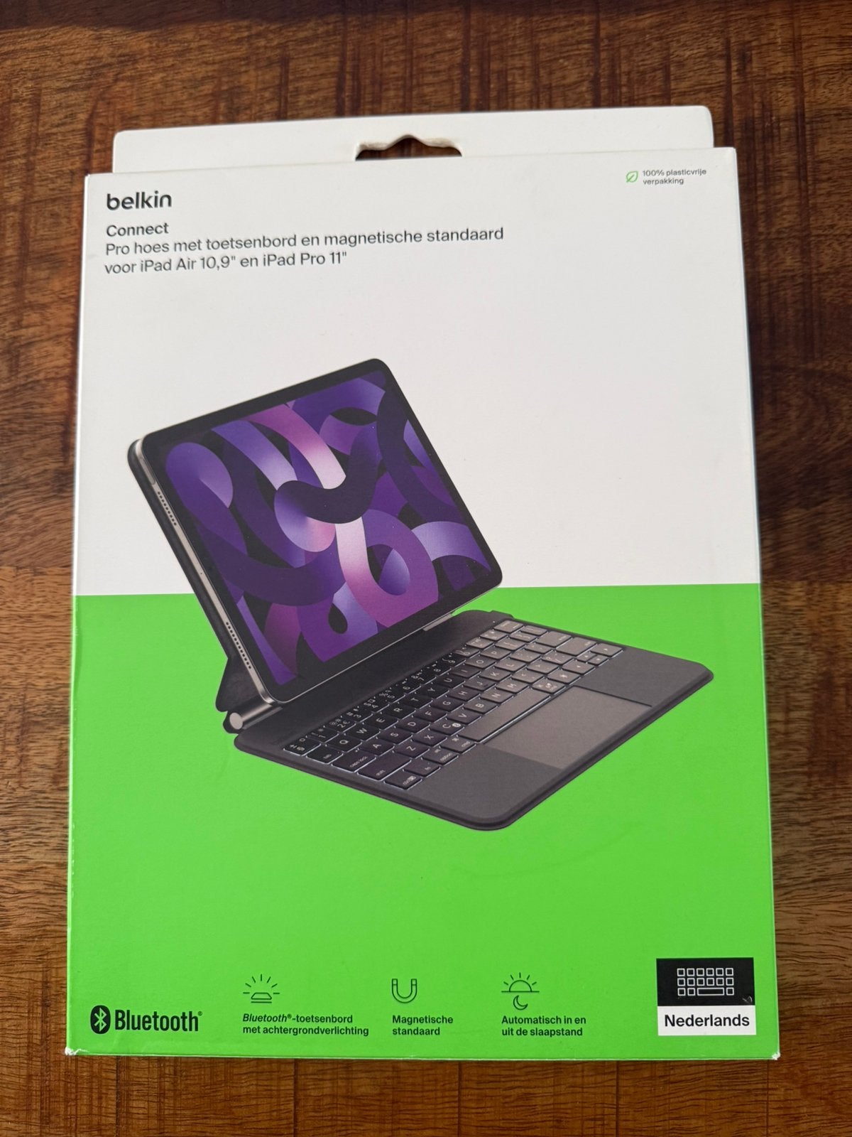 Belkin hoes,toetsenbord en magnetische standaard voor iPad, Computers en Software, Tablet-hoezen, Ophalen, Zo goed als nieuw, 11 inch