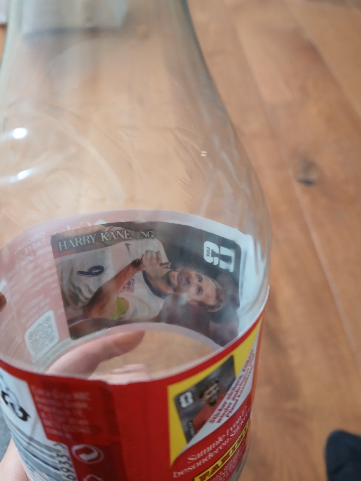 Coca-Cola FIFA World Cup 2022 Fles met Harry Kane Sticker, Ophalen, Gebruikt, Verpakking
