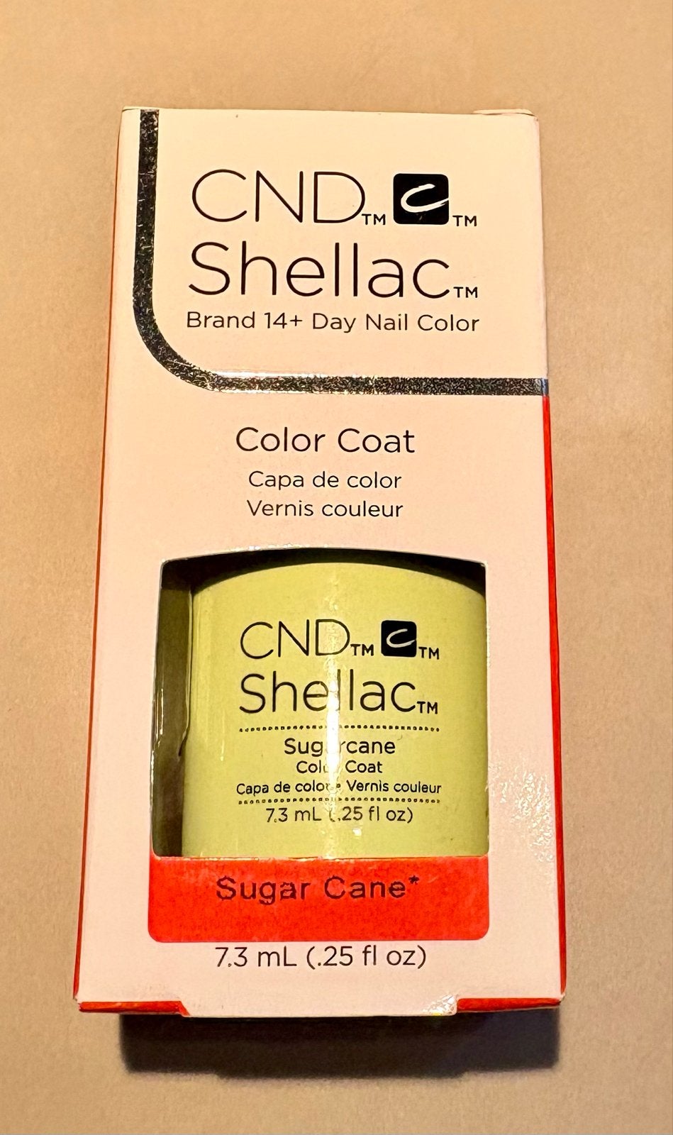 CND Shellac Color Coat - Sugar Cane (Nieuw), Ophalen of Verzenden, Nieuw, Overige typen