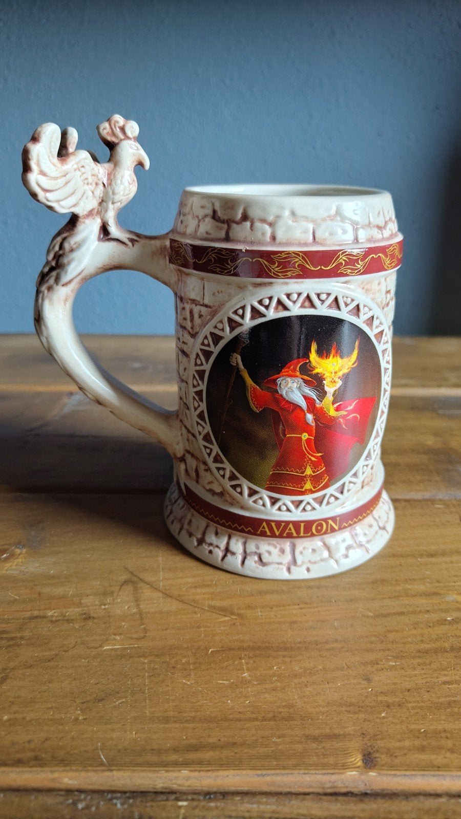 Mok van Merlijn uit Toverland., Ophalen of Verzenden, Zo goed als nieuw, Glas of Glazen, Overige merken
