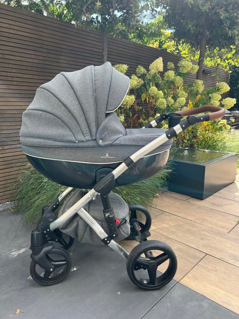 Complete kinderwagen Theophile & Patachou, Zo goed als nieuw, Combiwagen, Met reiswieg, Ophalen