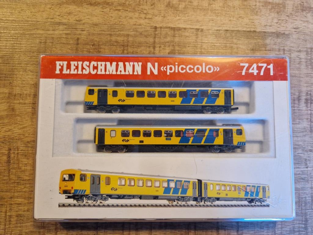 Fleischmann N Piccolo 7471 wadloper - Nieuw, Treinset, Gelijkstroom, Fleischmann, Analoog