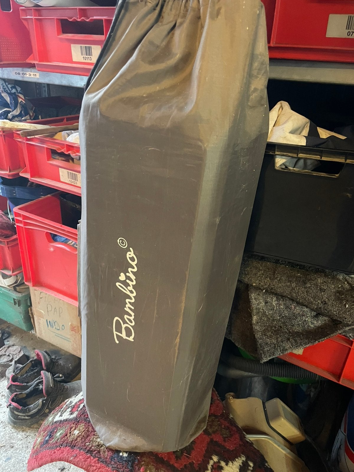 Babybedje bambino, Kinderen en Baby's, Ophalen, Zo goed als nieuw, Minder dan 140 cm, Minder dan 70 cm