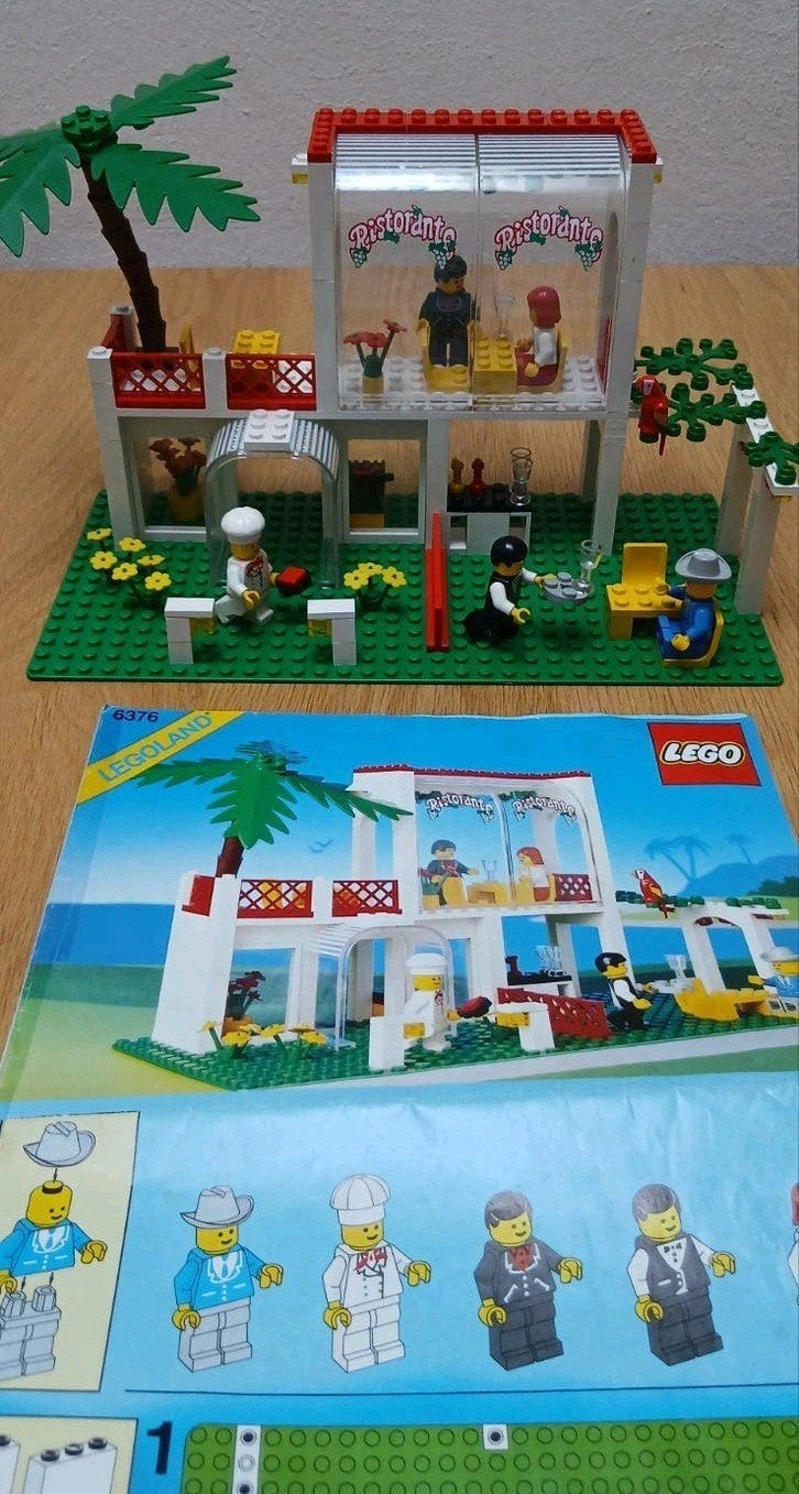 Lego Breezeway Café 6376 - Compleet met instructies, Kinderen en Baby's, Speelgoed | Duplo en Lego, Compleet, Lego, Ophalen of Verzenden