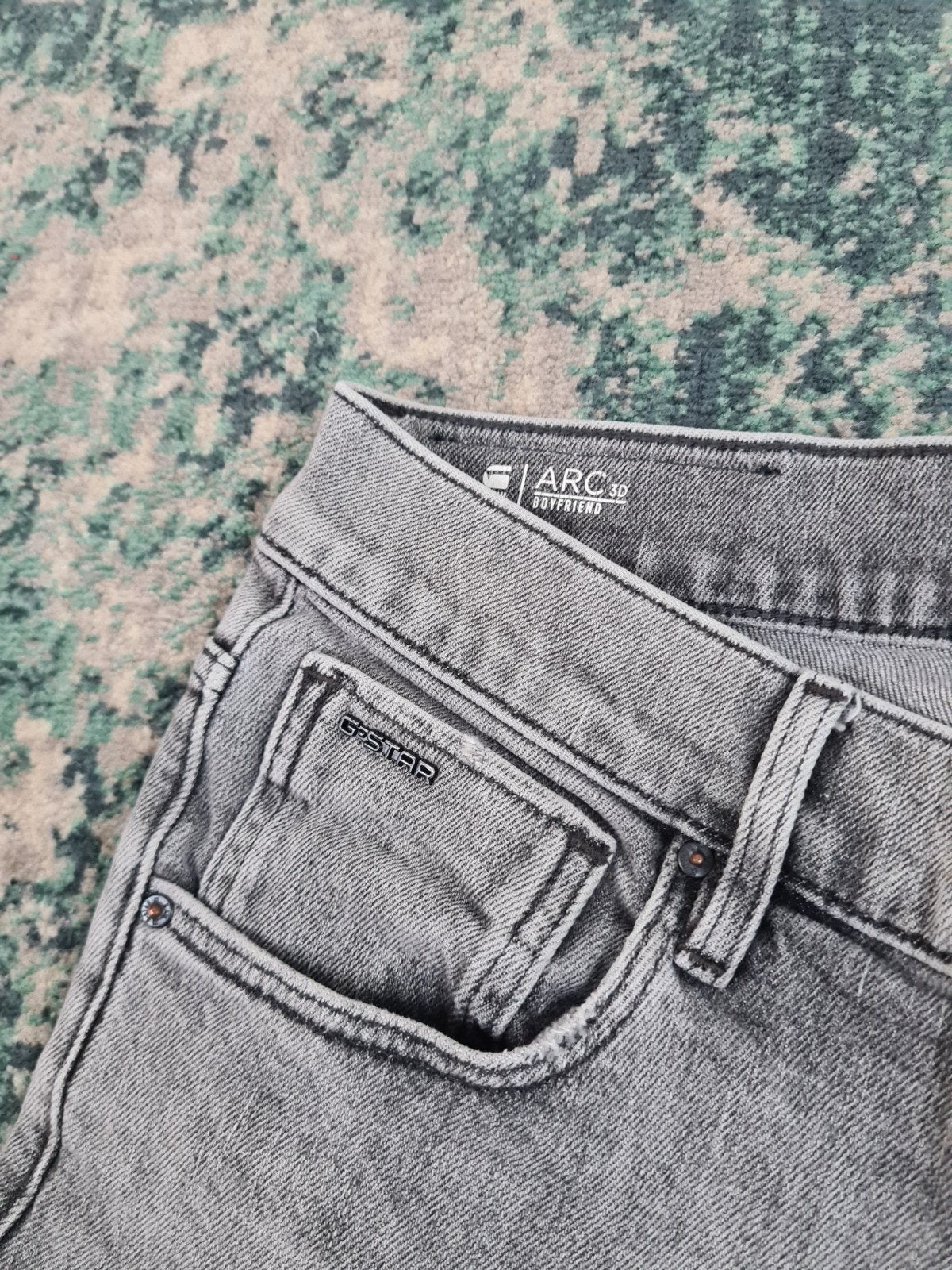 G-star raw Arc 3D Boyfriend W28 L30 Dames Tulsi2830, Ophalen of Verzenden, W28 - W29 (confectie 36), Grijs, G-STAR RAW