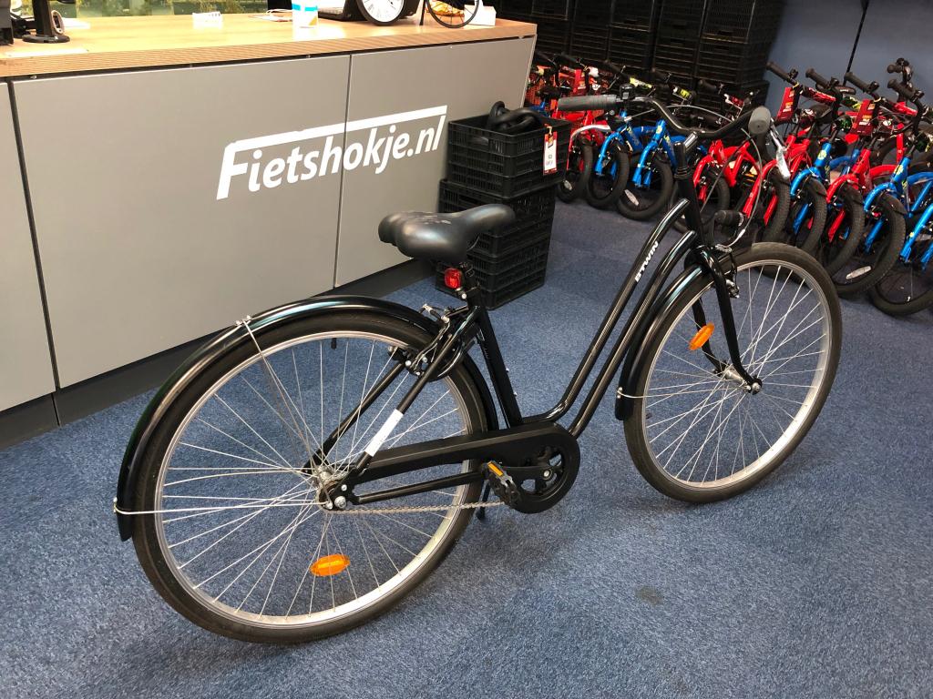 Fietshokje Raaks: Btwin Damesfiets, Fietsen en Brommers, Fietsen | Dames | Damesfietsen, Velgrem, Niet ingevuld, Minder dan 47 cm