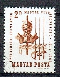 Hongarije 1964 Ridder harnas en speren, Verzenden, Postfris, Overige thema's