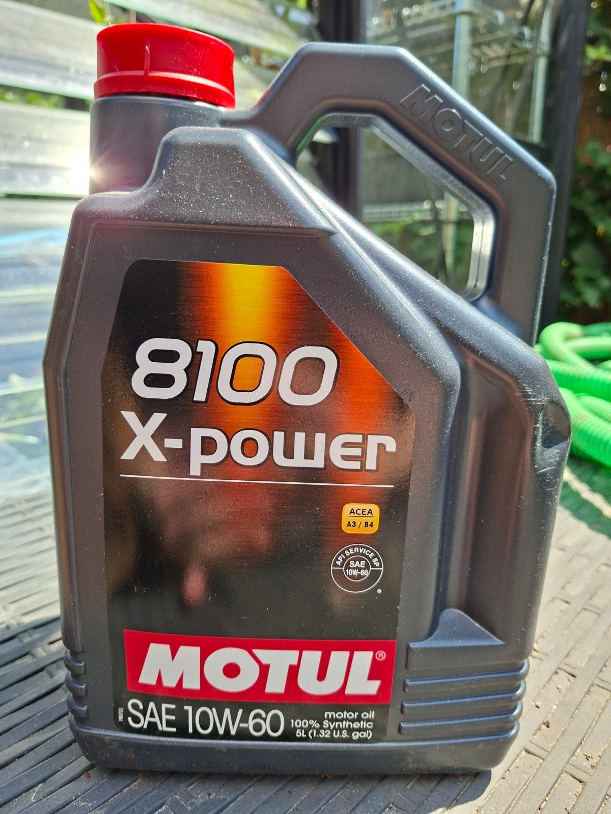 Motul 8100 X-power 10W-60 motorolie 5L (2x 5liter), Ophalen, Nieuw, Universele onderdelen
