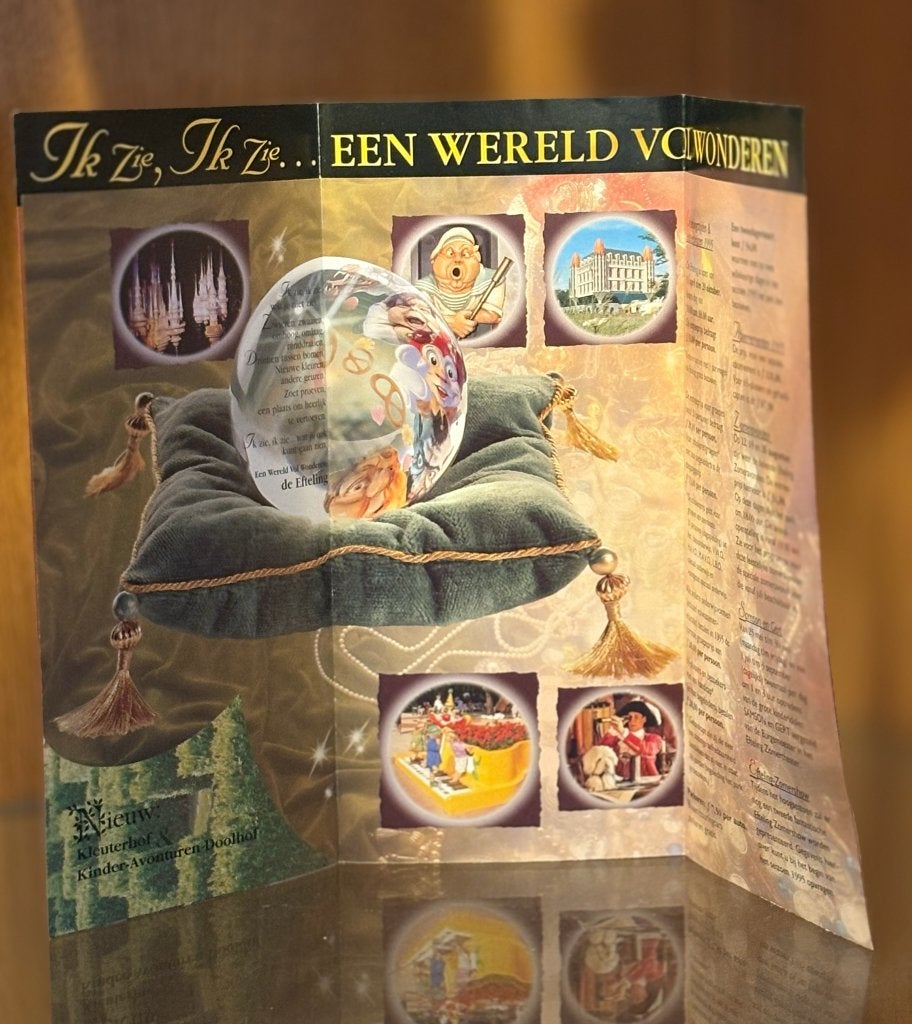 Efteling Informatie Folder uit 1995 Ik zie, ik zie…, Ophalen of Verzenden, Zo goed als nieuw, Overige typen