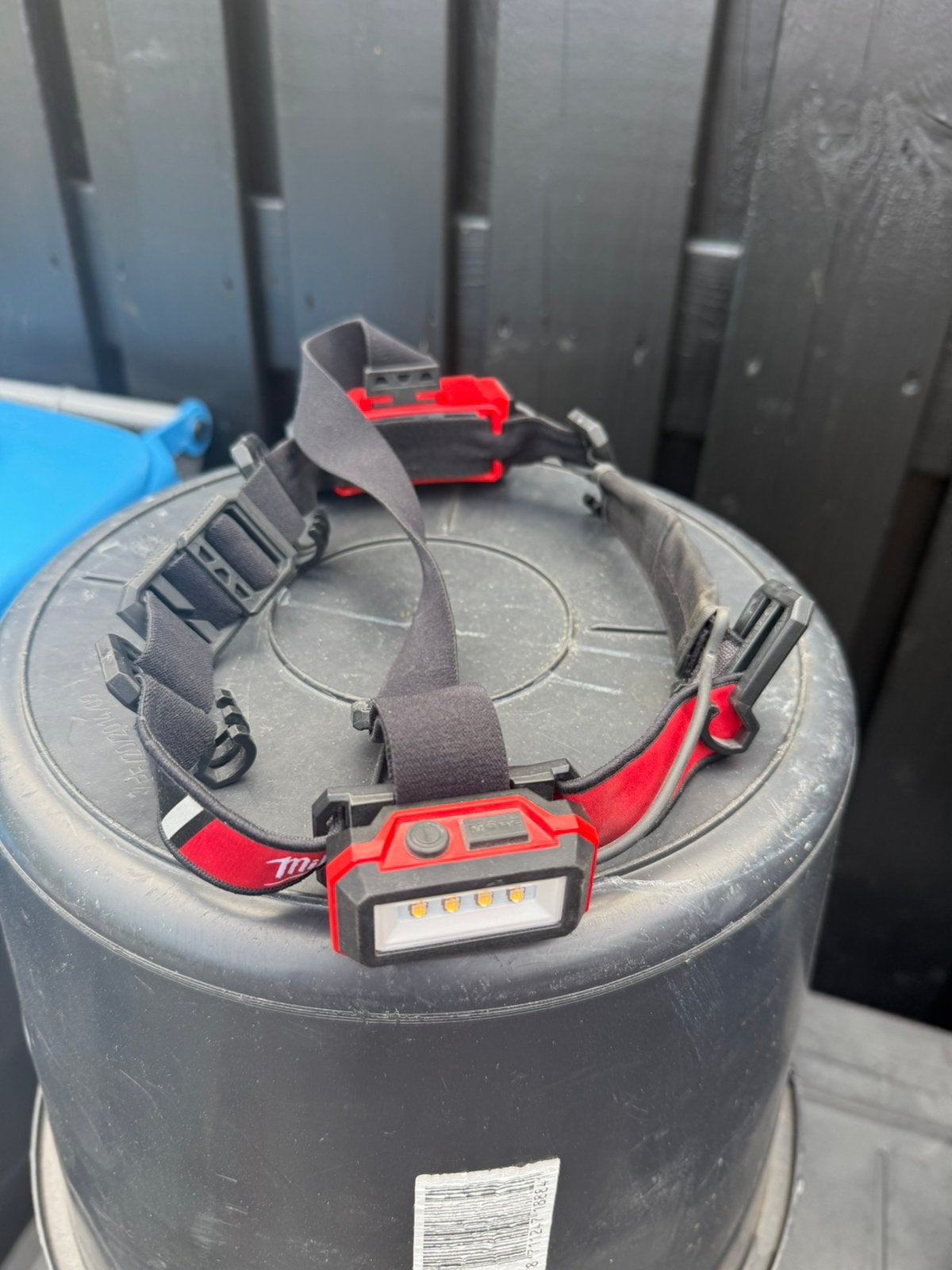 Milwaukee L4 hlep301 hoofdlamp voor helm, Ophalen of Verzenden, Zo goed als nieuw