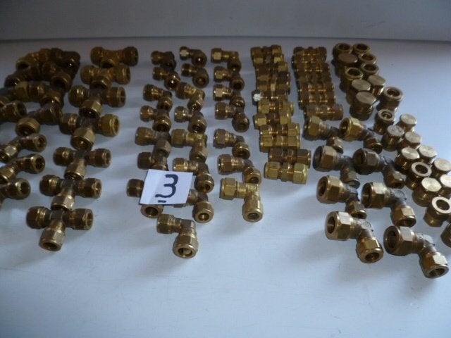 KNELKOPPELINGEN VAN 10,,12 ,,15 MM NIEUW, Ophalen, Nieuw