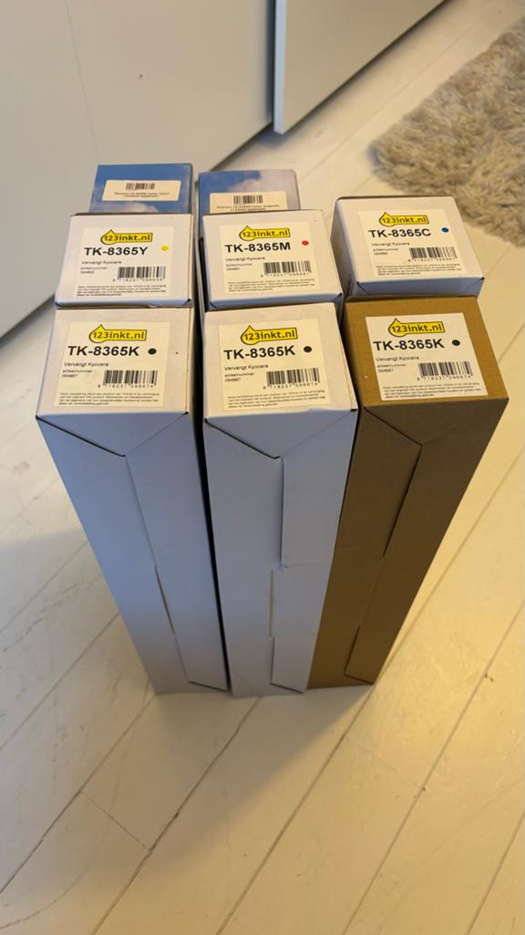 10x Kyocera Taskalfa Ecosys Toners, Ophalen of Verzenden, Nieuw, Toner
