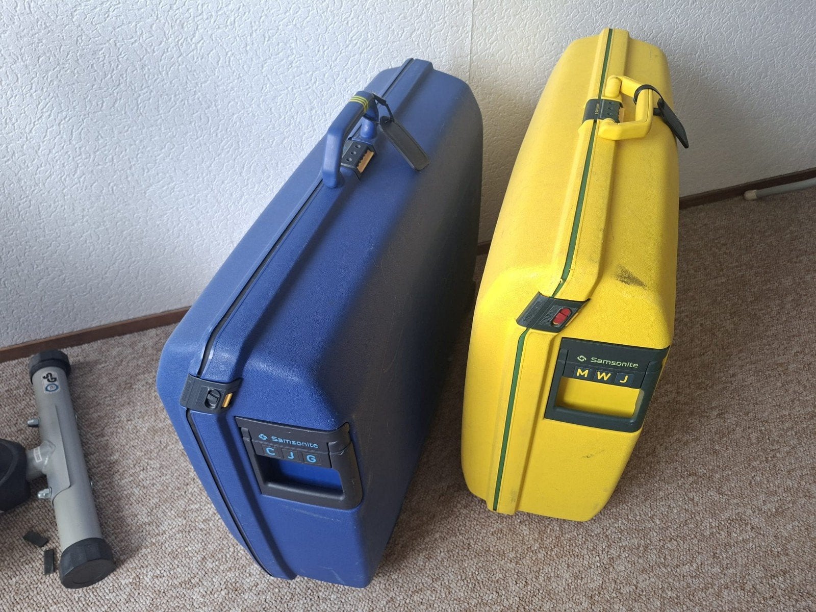 2 samsonite koffers, Ophalen, Gebruikt, Hard kunststof, 70 cm of meer