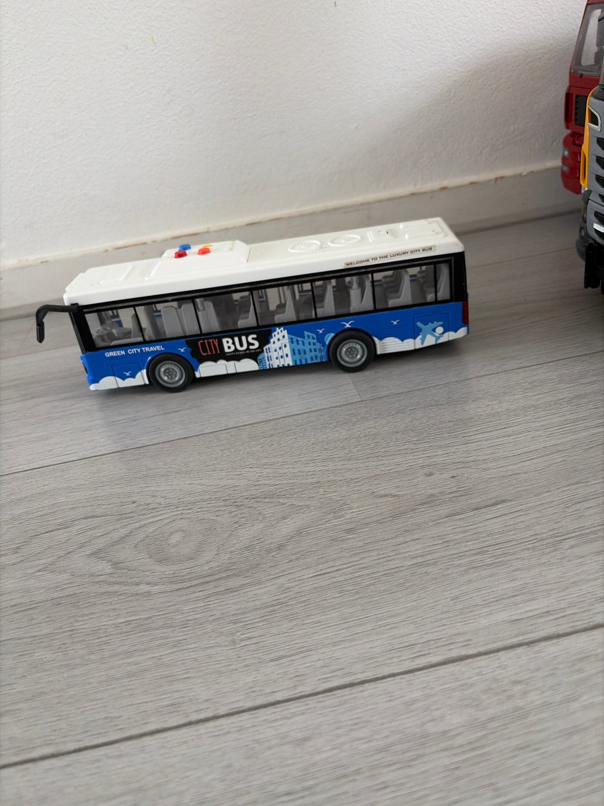 City Bus Speelgoedbus met Geluid - Knoppen defect, Ophalen of Verzenden, Gebruikt