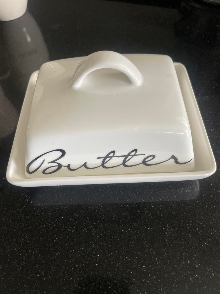 Riviera Maison Botervloot - Wit Keramiek, Overige typen, Ophalen of Verzenden, Zo goed als nieuw, Steen/keramiek