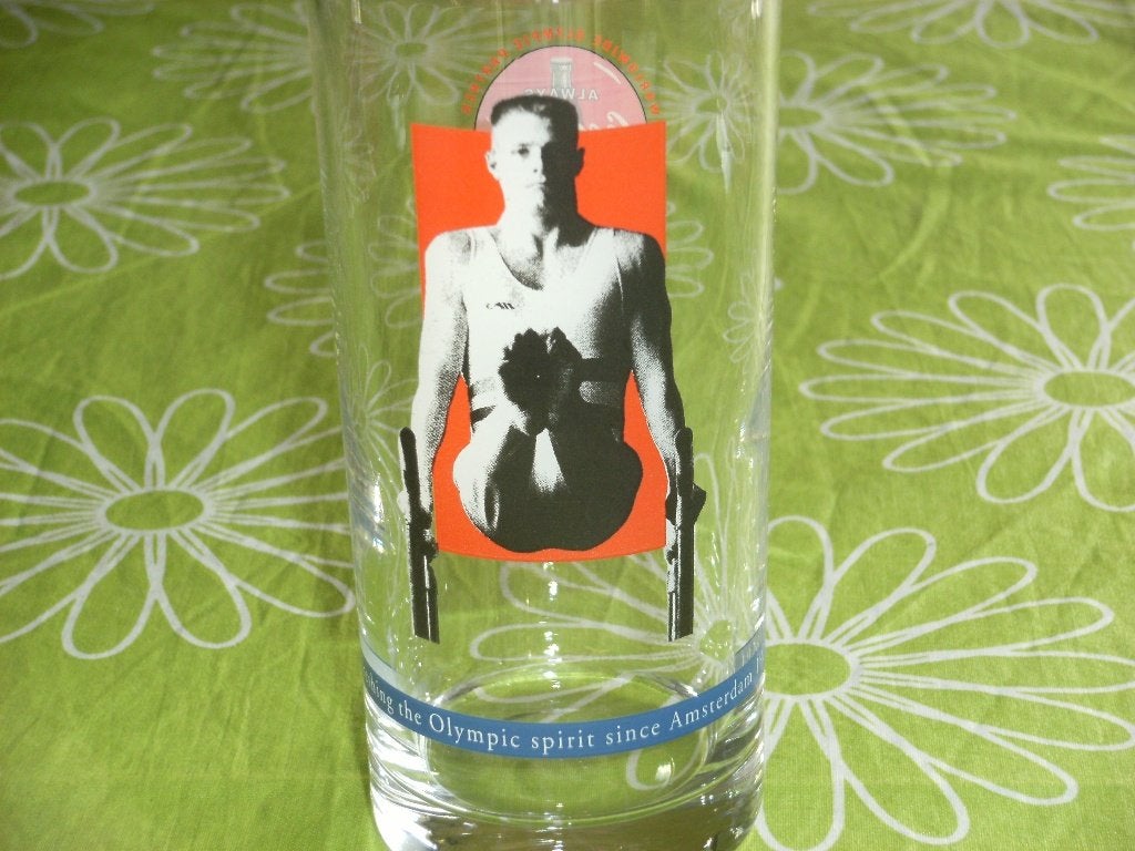 Coca Cola glas Olympische spelen Atlanta 1996, Ophalen of Verzenden, Zo goed als nieuw