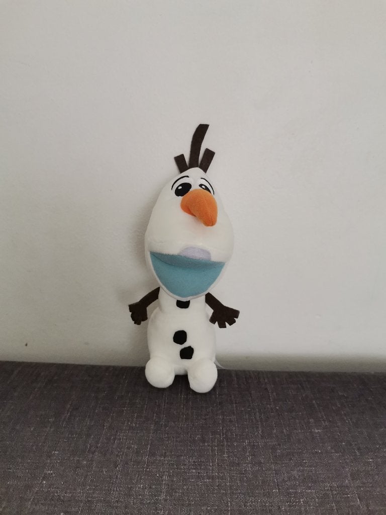 Knuffel Olaf klein, Kinderen en Baby's, Speelgoed | Knuffels en Pluche, Ophalen, Zo goed als nieuw, Overige typen