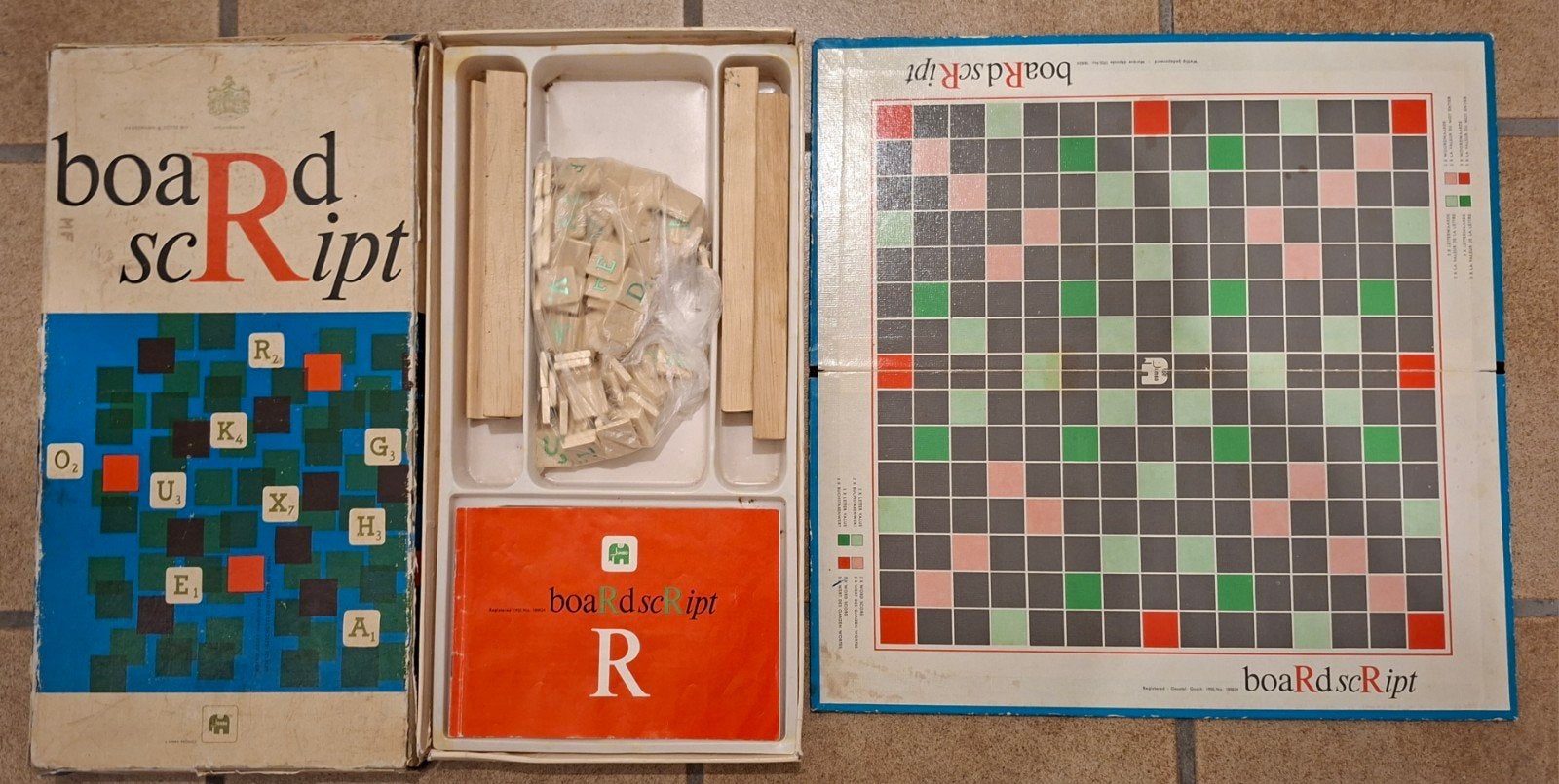 Boardscript spel compleet, Hobby en Vrije tijd, Ophalen of Verzenden