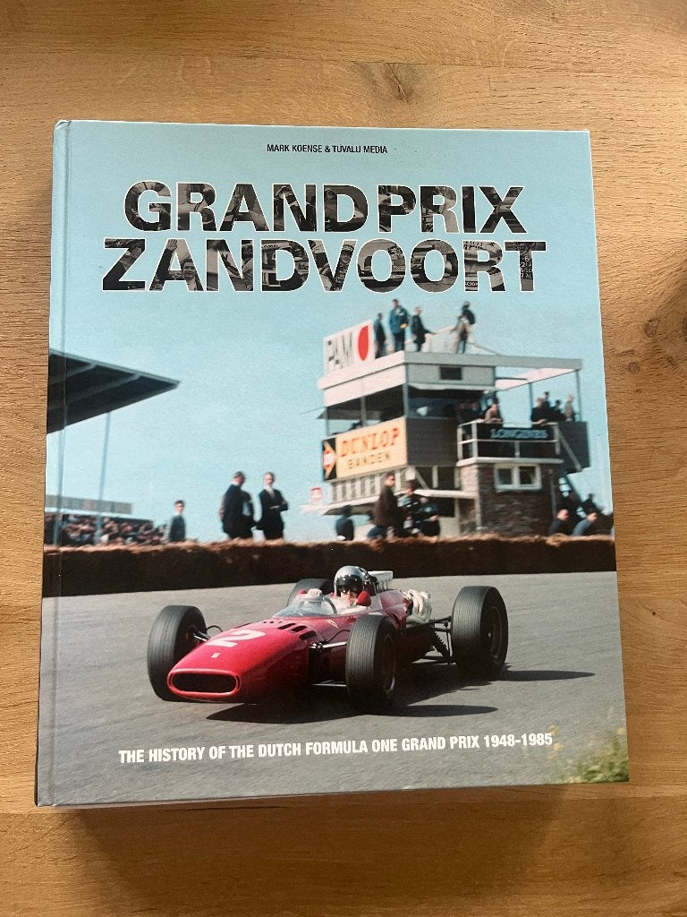 Grand Prix Zandvoort 1948-1985 Boek & DVD (NL/EN), Boeken, 20e eeuw of later, Zo goed als nieuw, Mark Koense & Tuvalu Media, Ophalen of Verzenden