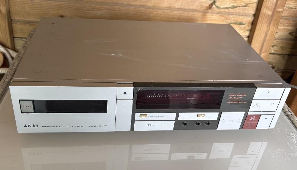 Akai HX-2 stereo cassette deck, Ophalen of Verzenden, Enkel, Akai