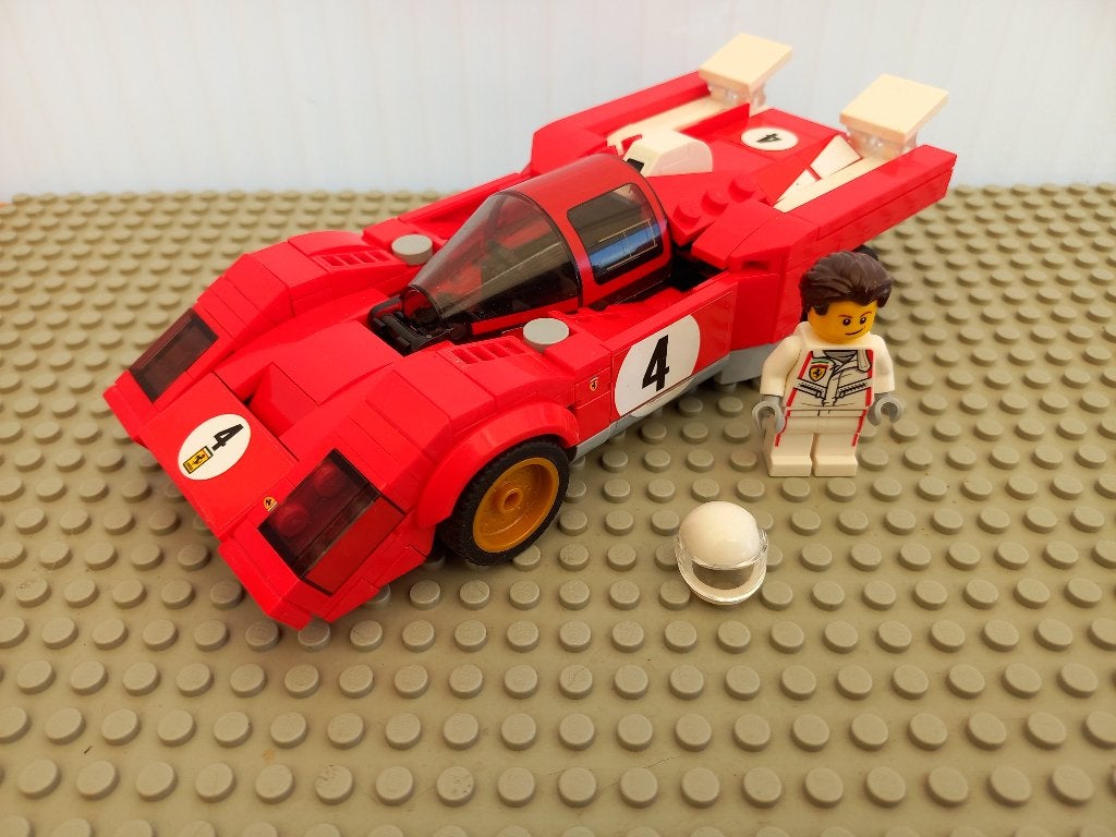 102. 76906 Speed Champions 1970 Ferrari 512 M, Compleet, Gebruikt, Lego, Complete set