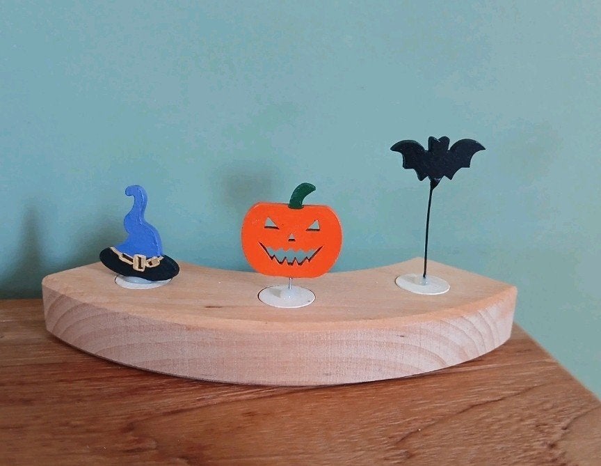 Jaarringsteker set halloween pompoen seizoenstafel, Ophalen of Verzenden