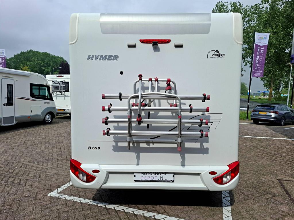 Hymer B698 Dakairco|Leren bekleding|, Caravans en Kamperen, Integraal, Chemisch toilet, 7 tot 8 meter, Hymer