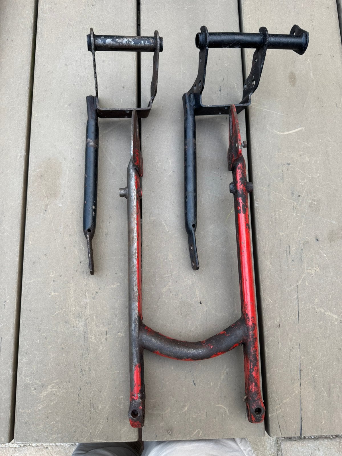 Achterbrug buffel en 2 keer onderbouw, Fietsen en Brommers, Ophalen of Verzenden, Gebruikt