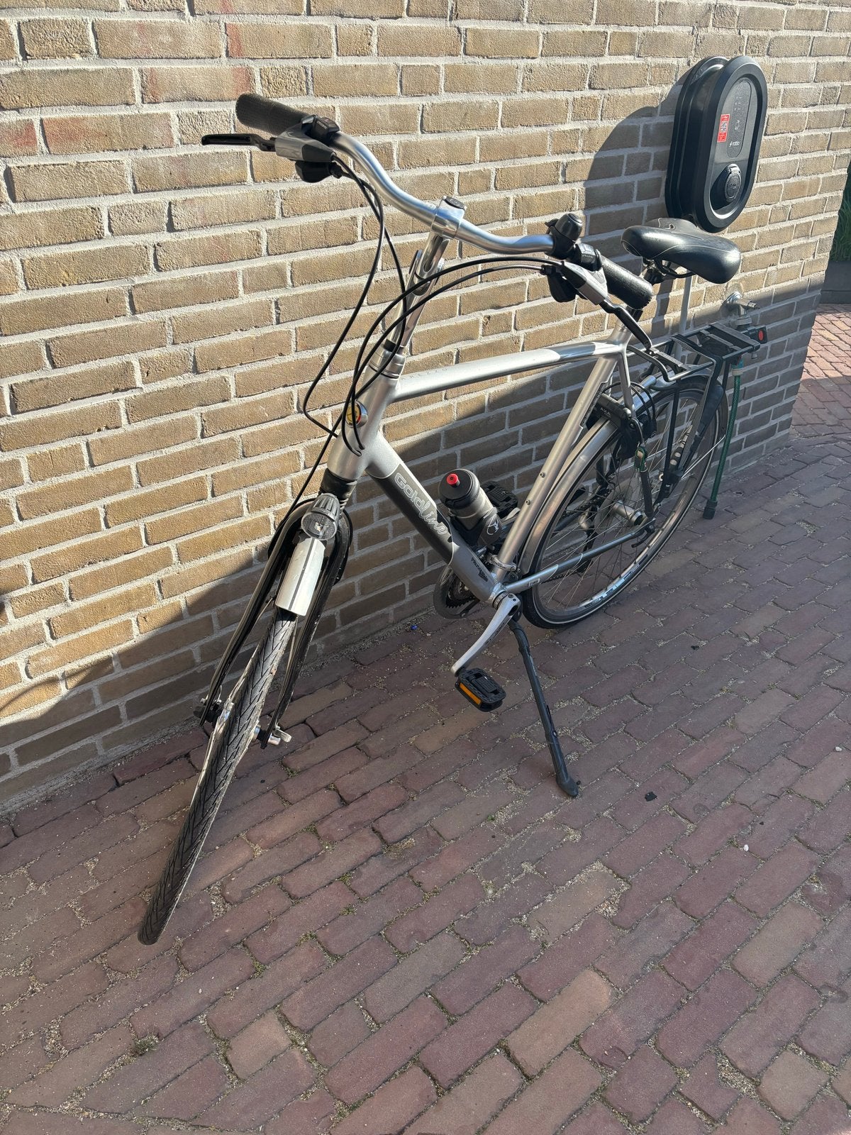 Gazelle Arezzo Goldline herenfiets H61, Ophalen, Gebruikt, Velgrem, Versnellingen