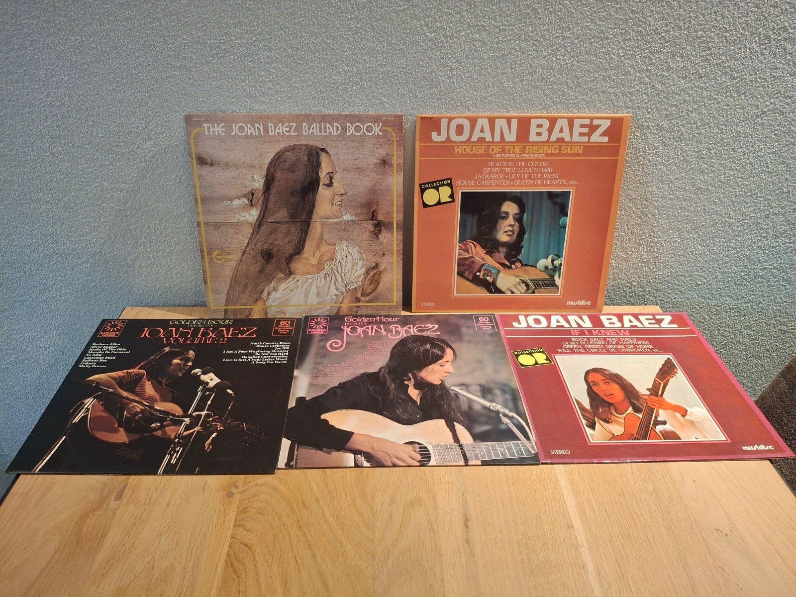 Collectie Joan Baez vinyl lp's, LP, Gebruikt, Ophalen of Verzenden, Folk