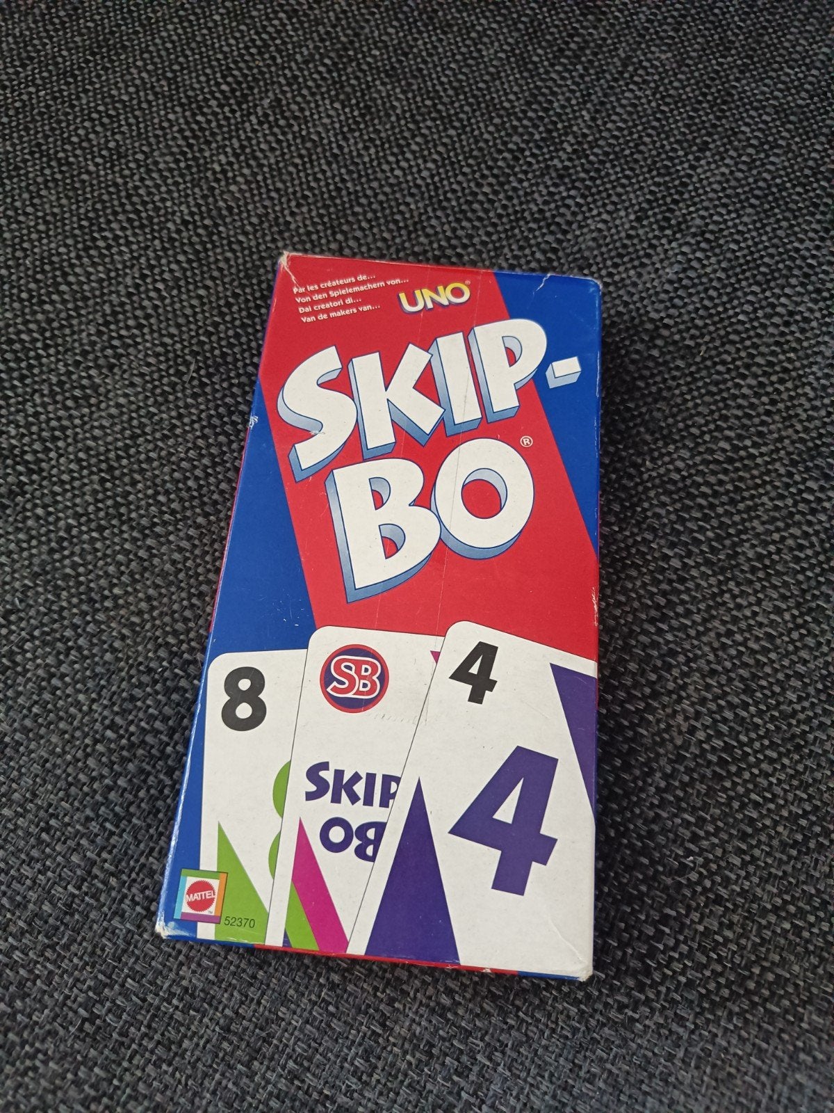 Skip-Bo kaartspel van Mattel, Vijf spelers of meer, Ophalen of Verzenden, Gebruikt, Mattel