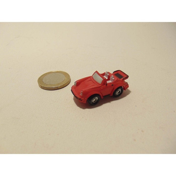 Porsche 911 Turbo Miny's Kunststof Miniatuur Auto 3x1x1cm, Ophalen of Verzenden, Nieuw, Auto