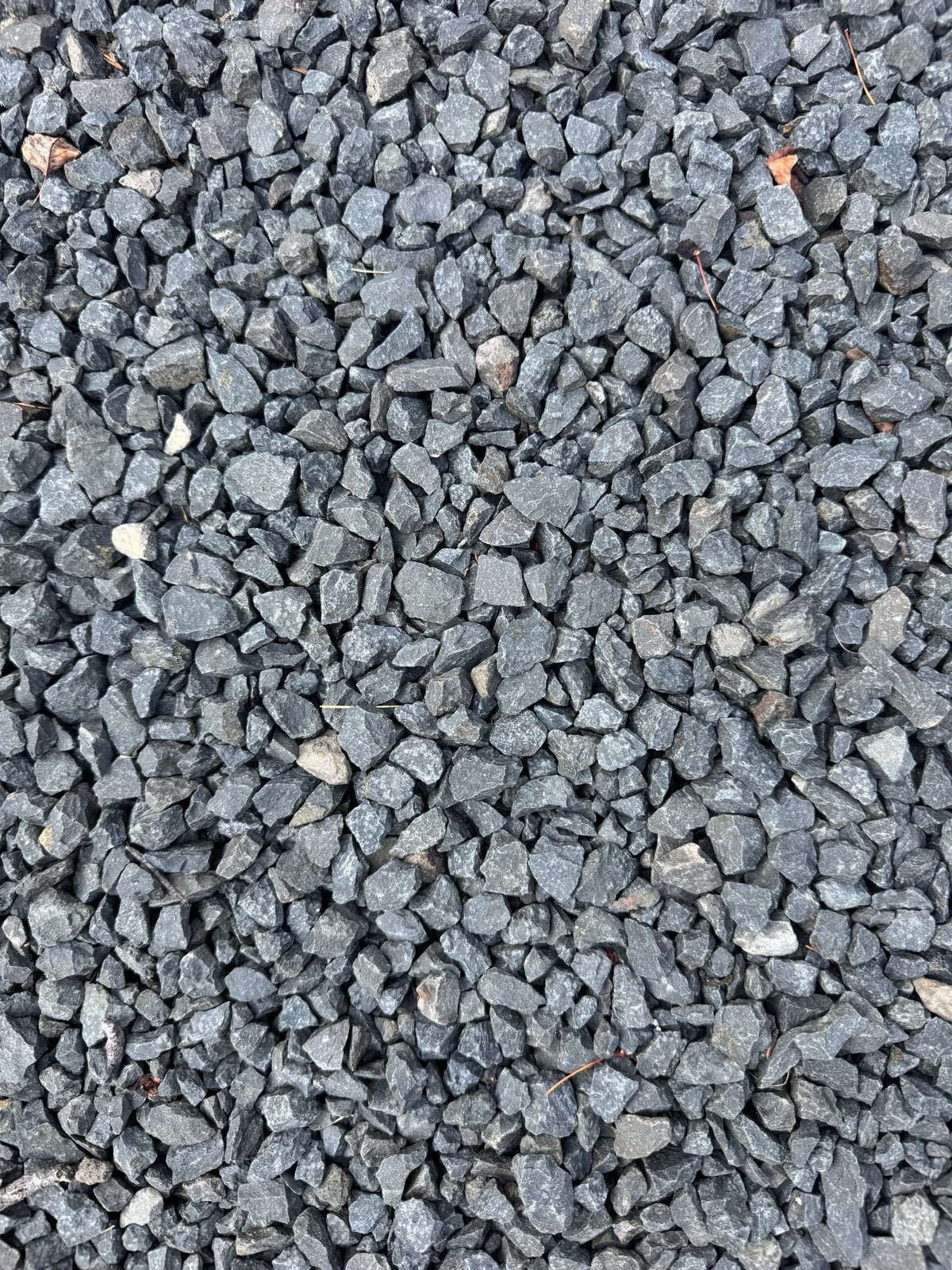 Donkergrijs Split antraciet grind voor Tuin of Oprit, Ophalen, Overige materialen, Gebruikt, Split