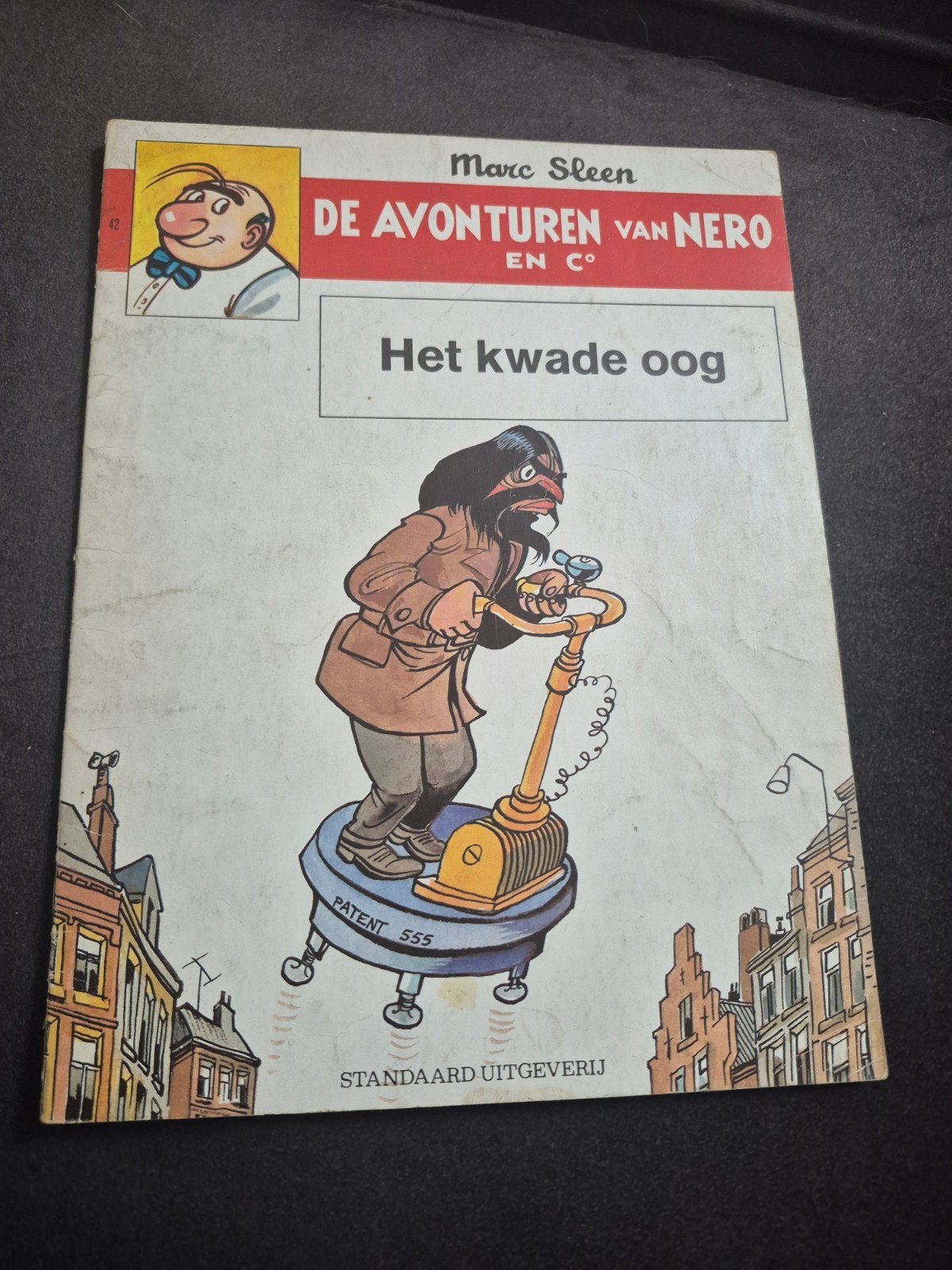 De Avonturen van Nero en Co - Het Kwade Oog (1e druk 1975), Eén stripboek, Ophalen of Verzenden, Gelezen, Marc Sleen