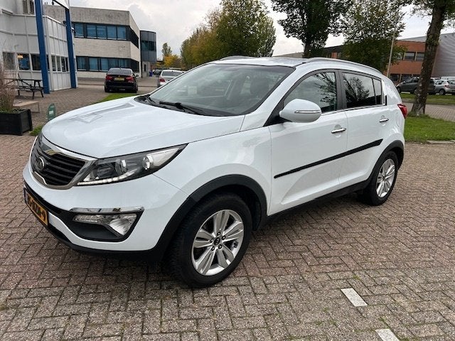 Kia Sportage 2.0 X-ecutive Plus CLIMA CRUISE TRHK NAP, Auto's, Gebruikt, 4 cilinders, Leder en Stof, Origineel Nederlands