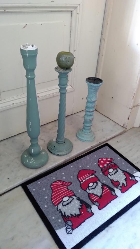 kaars standaard 6 stuks, Ophalen, Gebruikt, Minder dan 75 cm, Overige typen