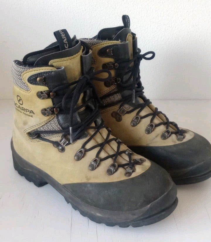 Scarpa Cerro Torre bergschoenen maat 41,5, Ophalen of Verzenden, Gebruikt, Schoenen