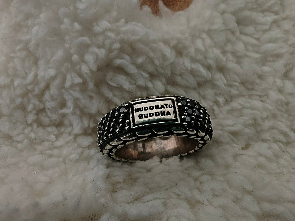 Buddha To Buddha ring Ellen Special maat 18, 18 tot 19, Nieuw, Ophalen of Verzenden, Dame of Heer