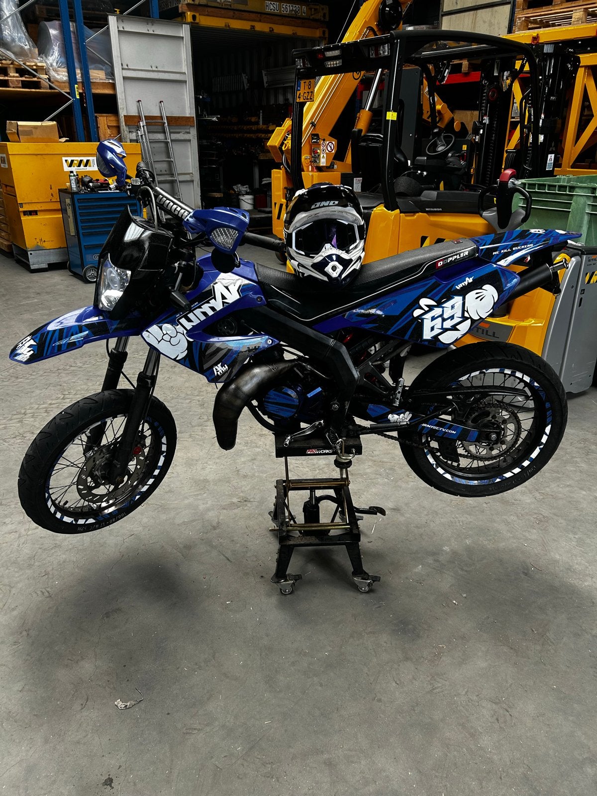 Derbi Senda Xtreme SM - Unieke Supermotard, Ophalen of Verzenden, Gebruikt, Maximaal 45 km/u