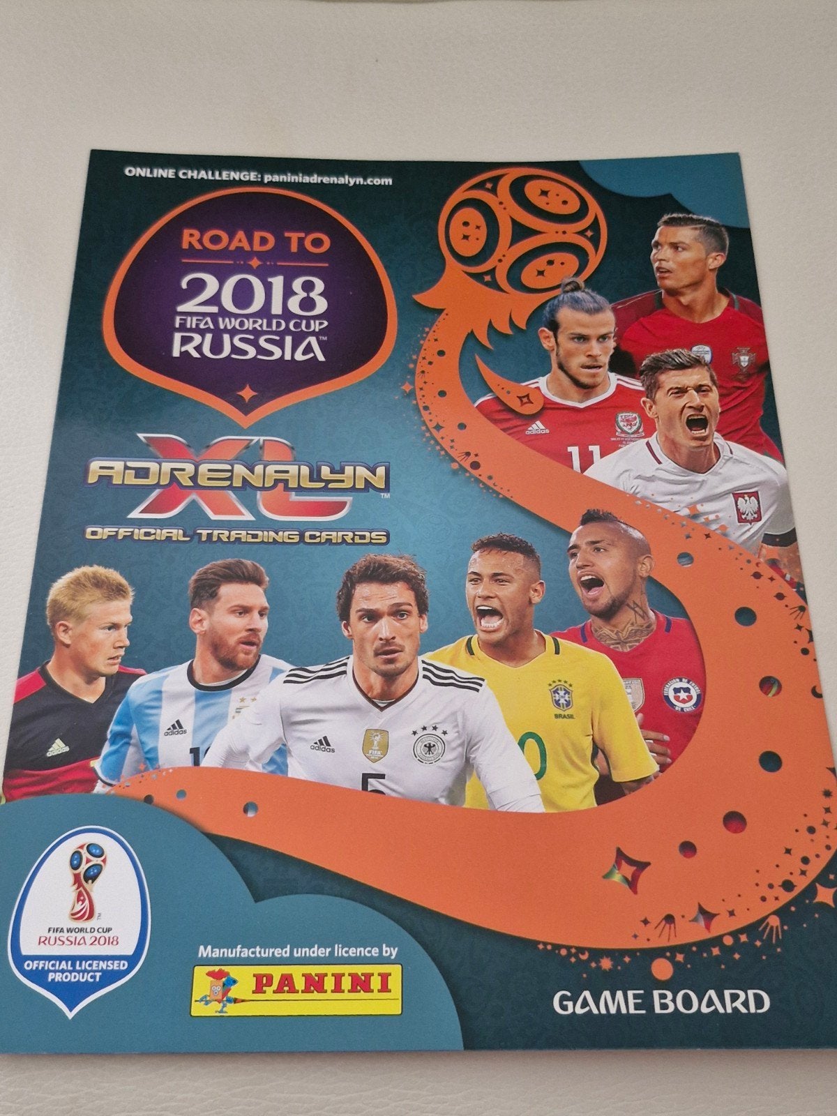 Panini Adrenalyn XL Road to FIFA World Cup 2018 Album, Ophalen of Verzenden, Zo goed als nieuw, Buitenlandse clubs, Poster, Plaatje of Sticker